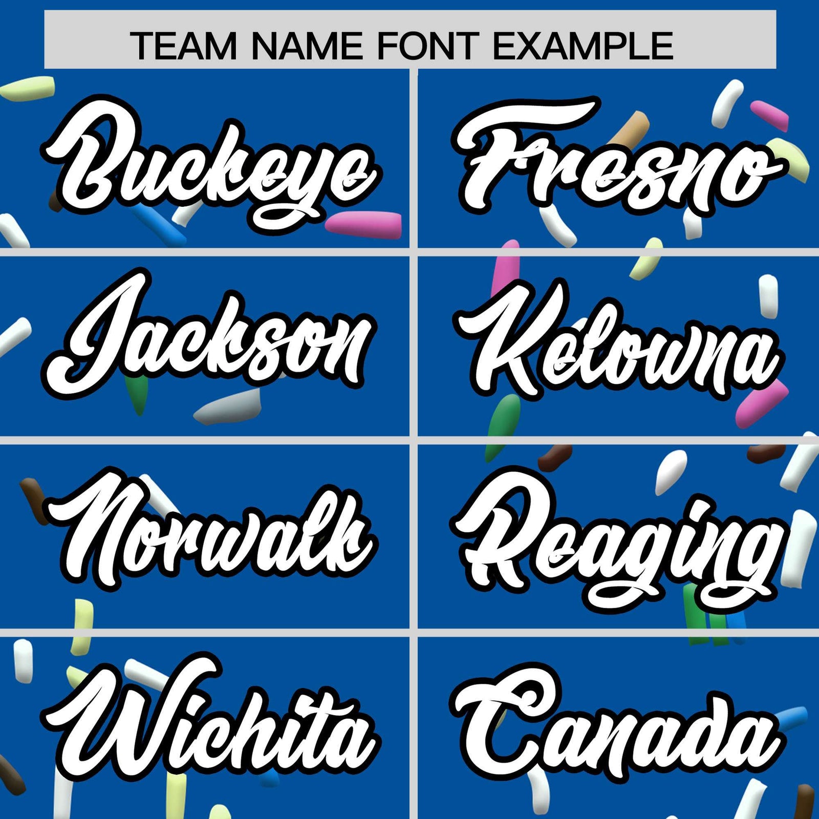 Custom Royal Ice Cream Cone Graffiti Pattern Fashion Authentic T-Shirt