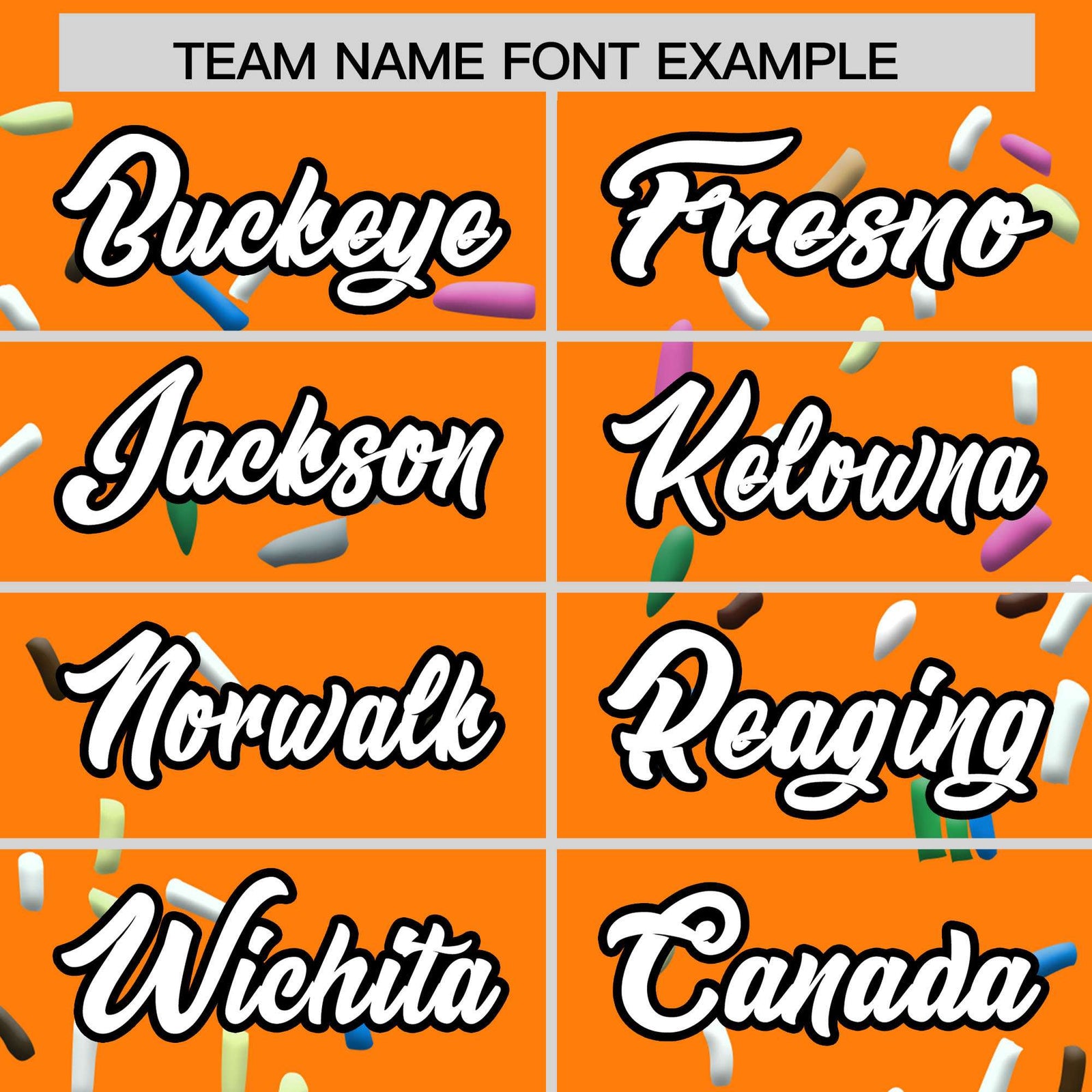 Custom Orange Ice Cream Cone Graffiti Pattern Fashion Authentic T-Shirt