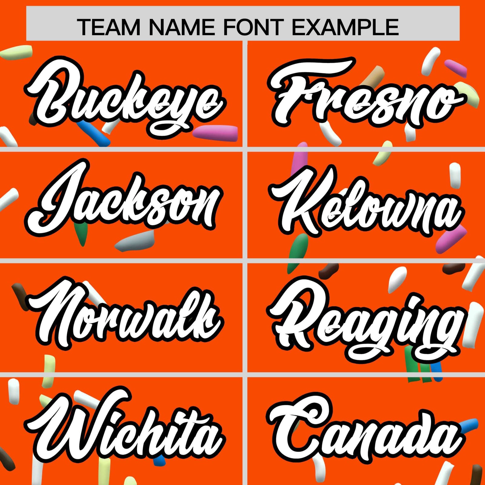 Custom Orange Ice Cream Cone Graffiti Pattern Fashion Authentic T-Shirt