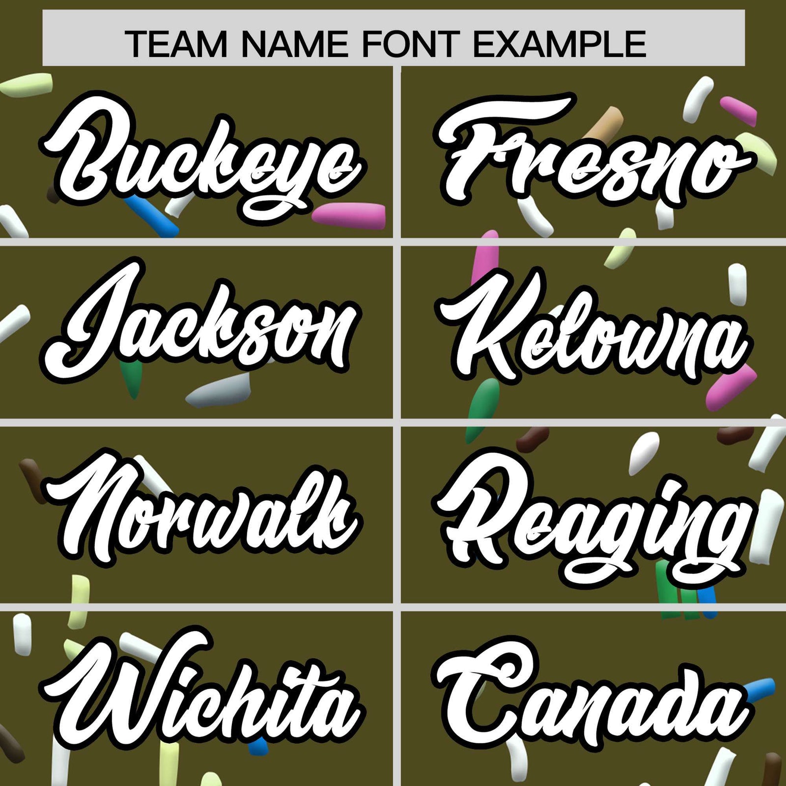 Custom Olive Ice Cream Cone Graffiti Pattern Fashion Authentic T-Shirt