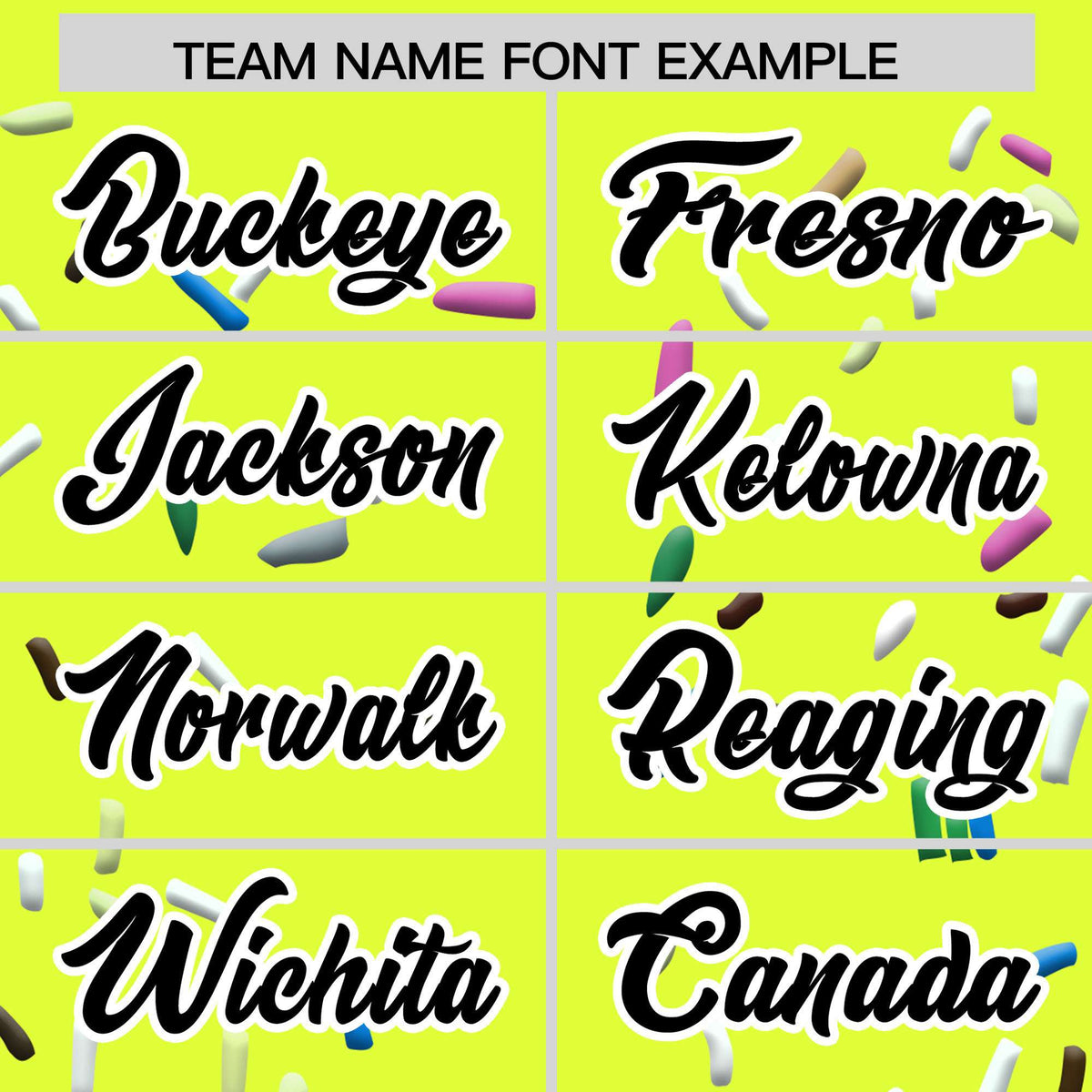 Custom Fluorescent Green Ice Cream Cone Graffiti Pattern Fashion Authentic T-Shirt