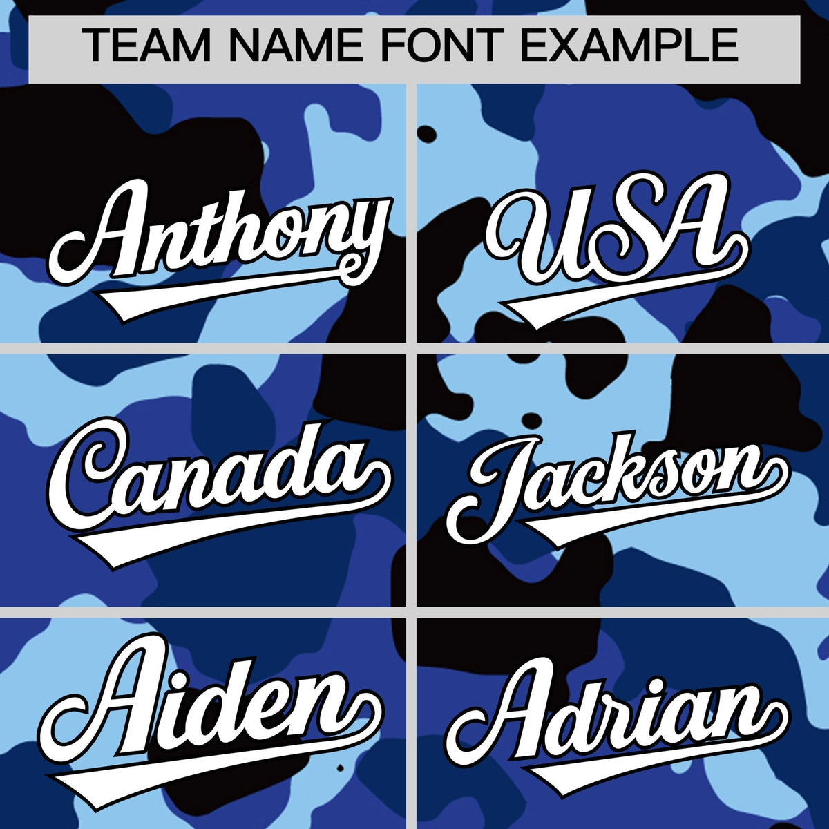 Custom Camo T-shirts Navy White Jungle Camouflage Training Shirts