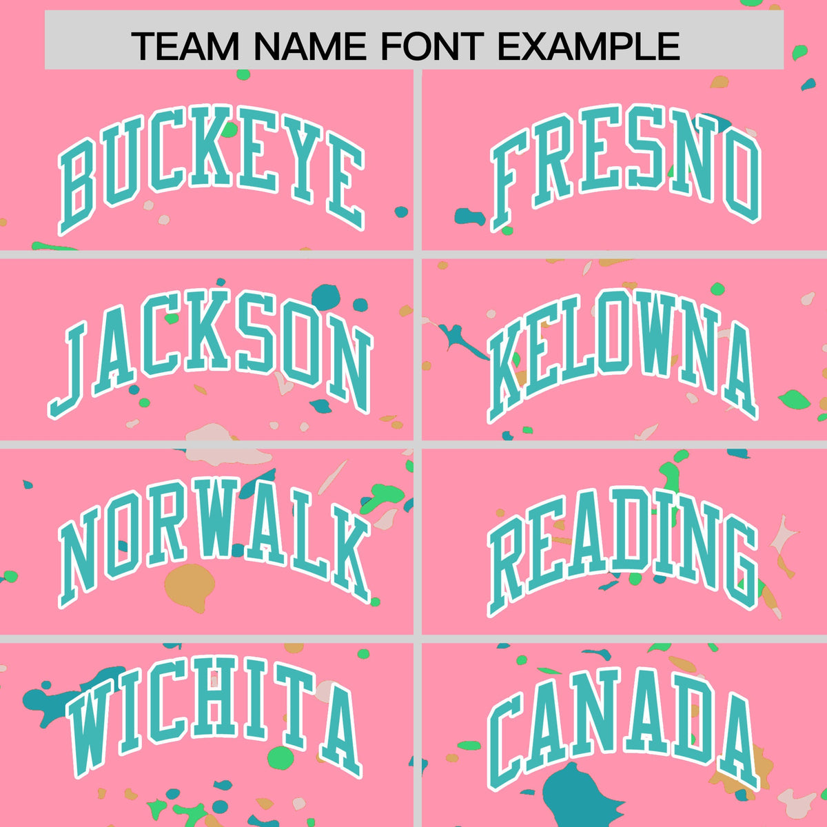Custom Light Pink Teal White Spray Painting Graffiti Pattern Personalization T-shirt| KXKSHOP
