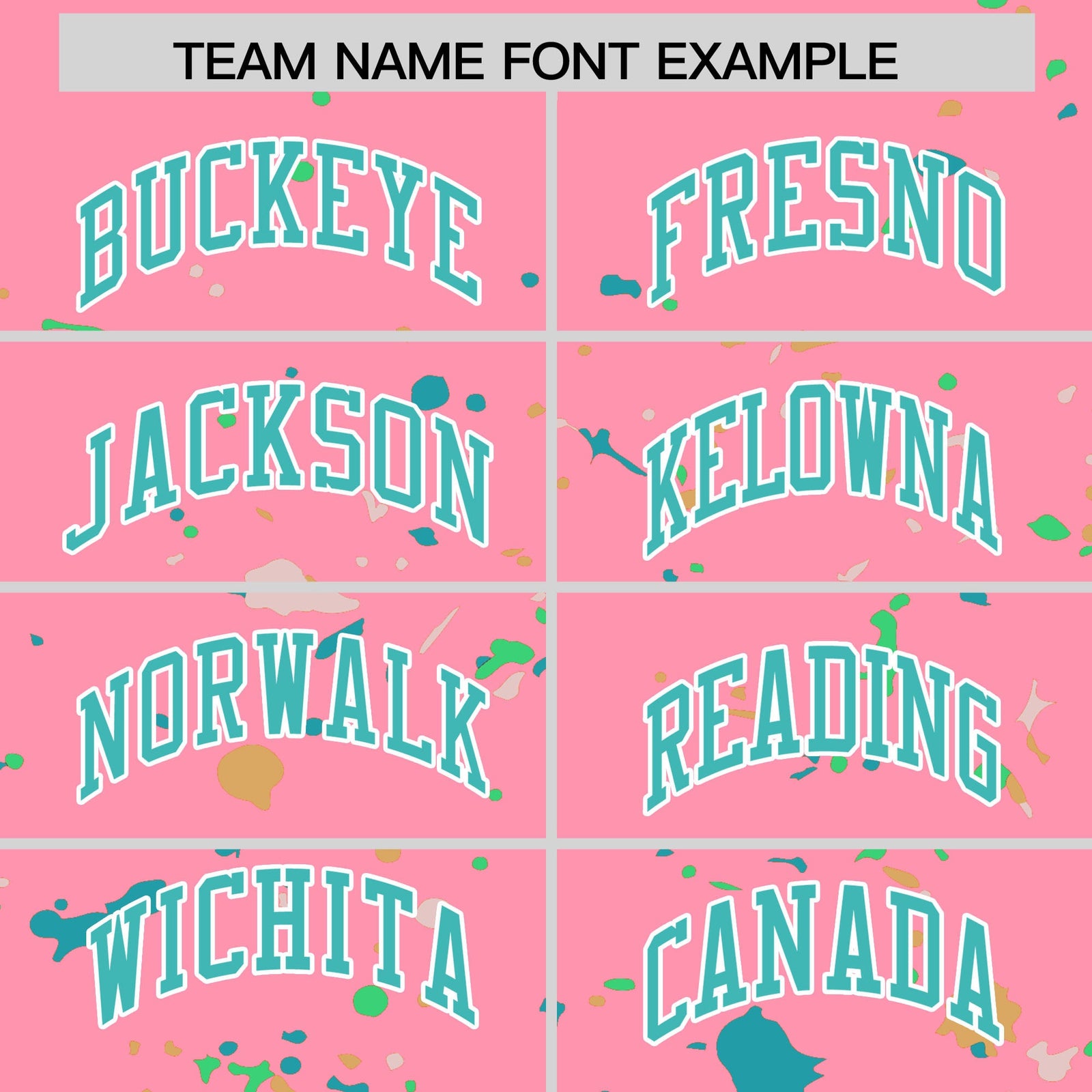 Custom Light Pink Teal White Spray Painting Graffiti Pattern Personalization T-shirt| KXKSHOP