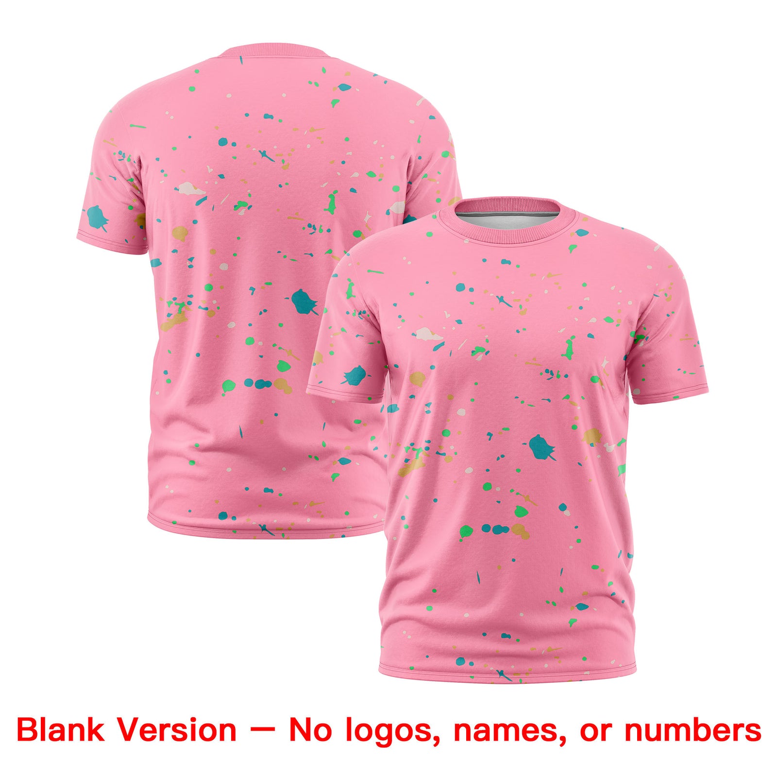 Custom Light Pink Black White Spray Painting Graffiti Pattern Personalization T-shirt| KXKSHOP