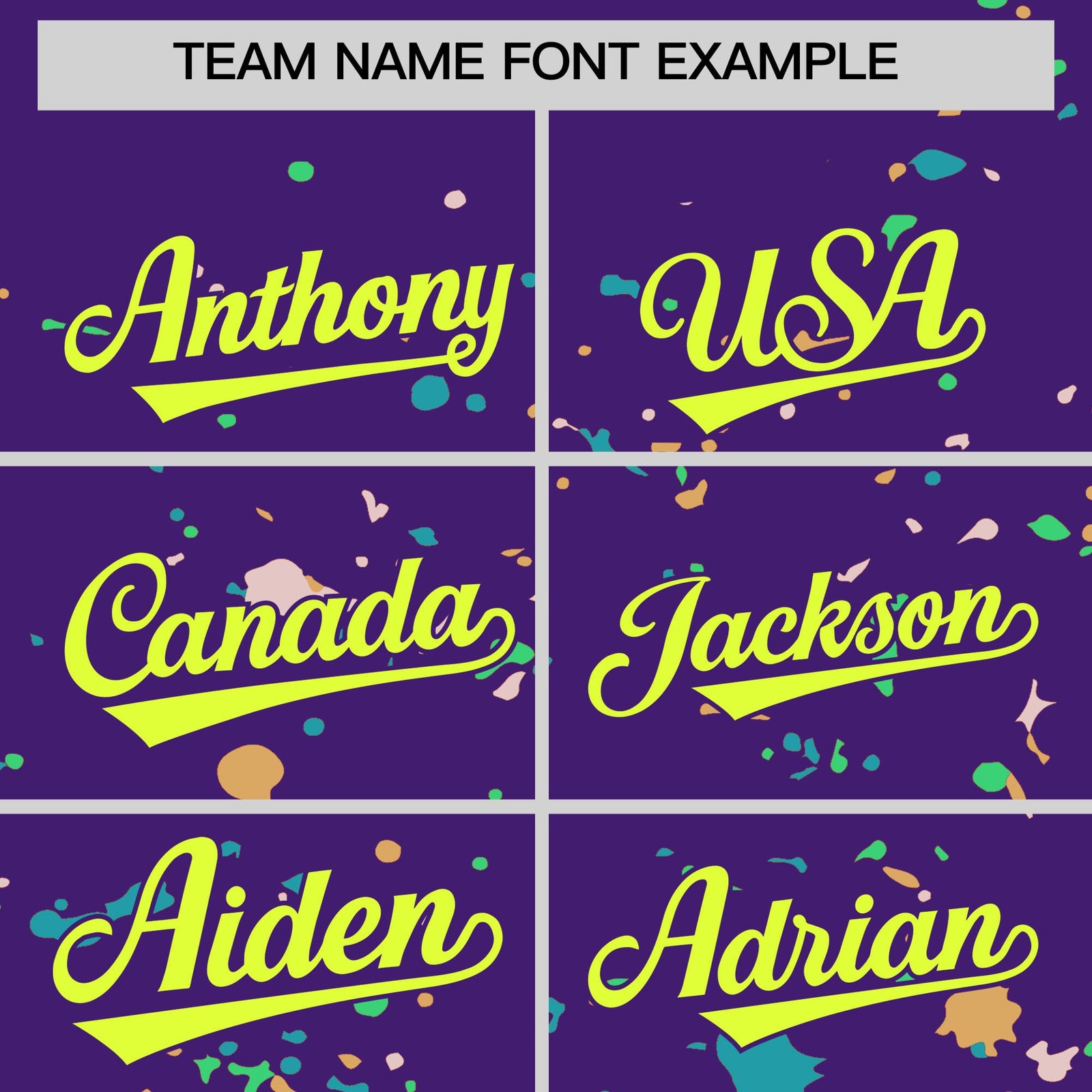 Custom Purple Fluorescent Green Spray Painting Graffiti Pattern Personalization T-shirt| KXKSHOP