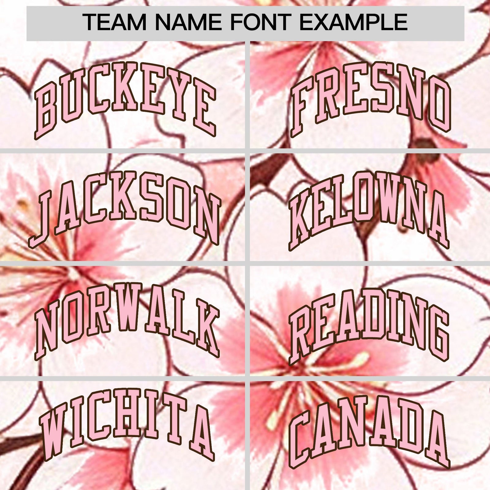 Custom White Light Pink Light Brown Cherry Blossoms Personalization Moisture-Wicking T-shirt| KXKSHOP