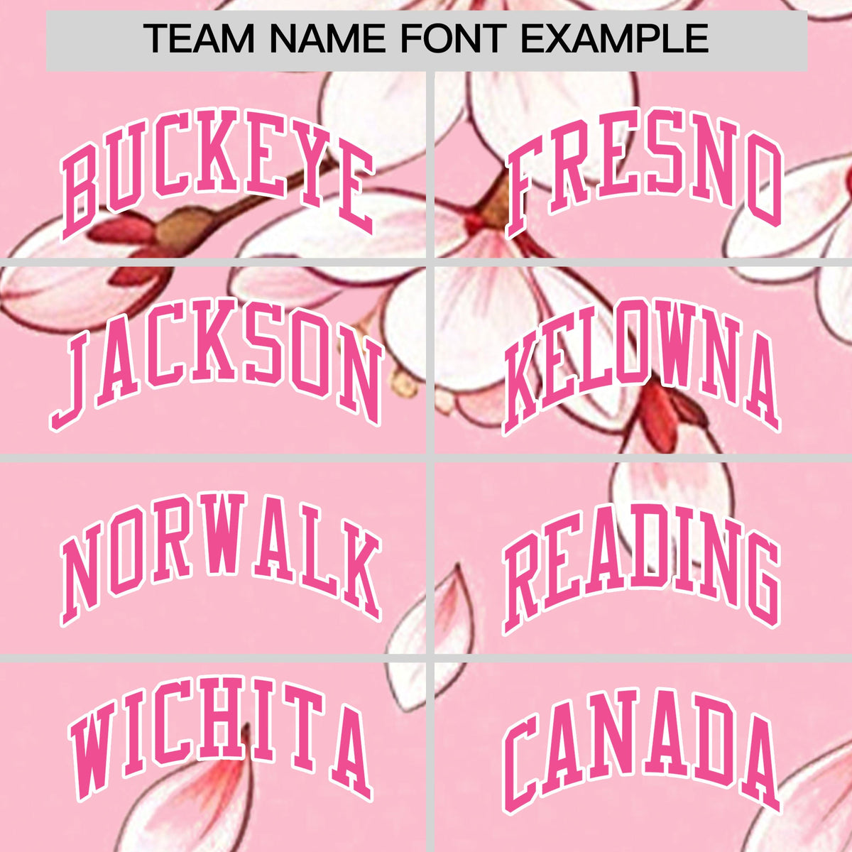 Custom Light Pink White Pink Cherry Blossoms Personalization Moisture-Wicking T-shirt| KXKSHOP