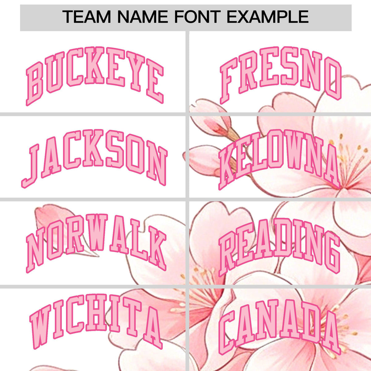 Custom White Light Pink Pink Cherry Blossoms Personalization Moisture-Wicking T-shirt| KXKSHOP