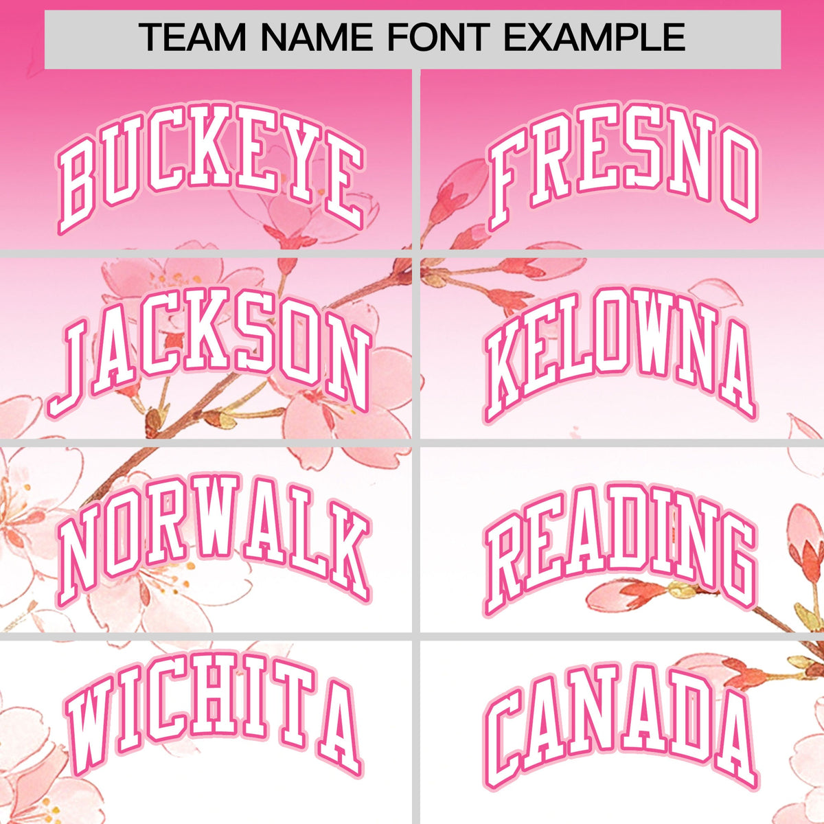 Custom Pink White Light Pink Cherry Blossoms Personalization Stretch Fabric T-shirt| KXKSHOP