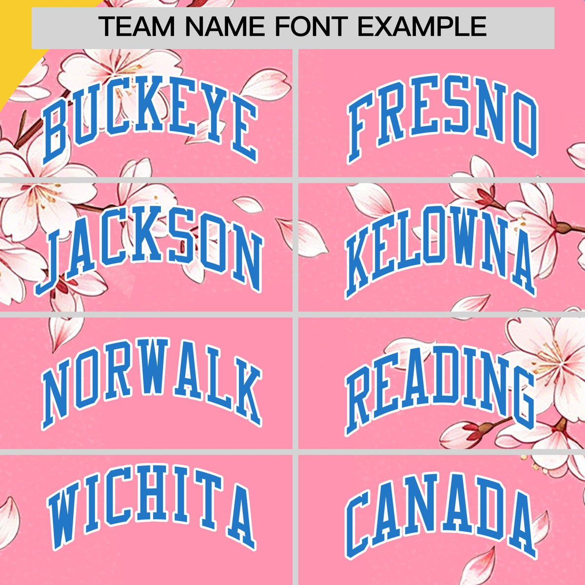 Custom Light Pink Light Blue Gold Cherry Blossoms Personalization Stretch Fabric T-shirt| KXKSHOP