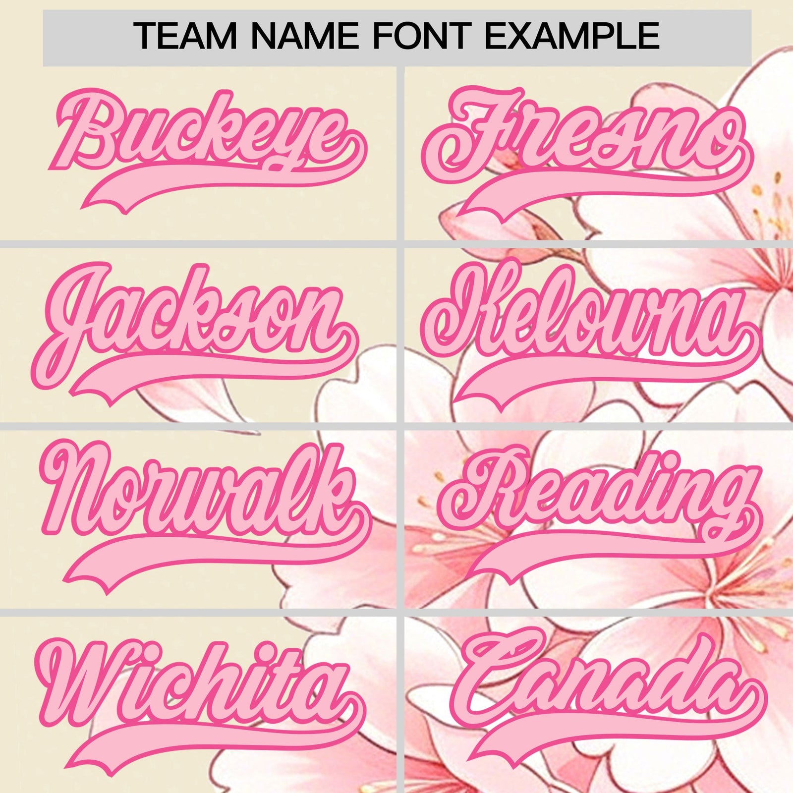 Custom Light Khaki Light Pink Pink Cherry Blossoms Personalization Moisture-Wicking T-shirt| KXKSHOP