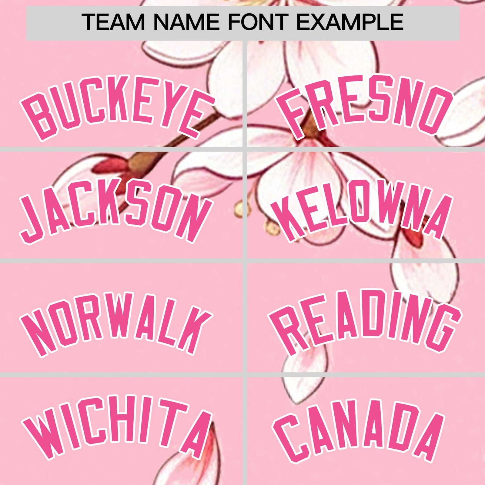 Custom Light Pink White Pink Cherry Blossoms Personalization Moisture-Wicking T-shirt| KXKSHOP
