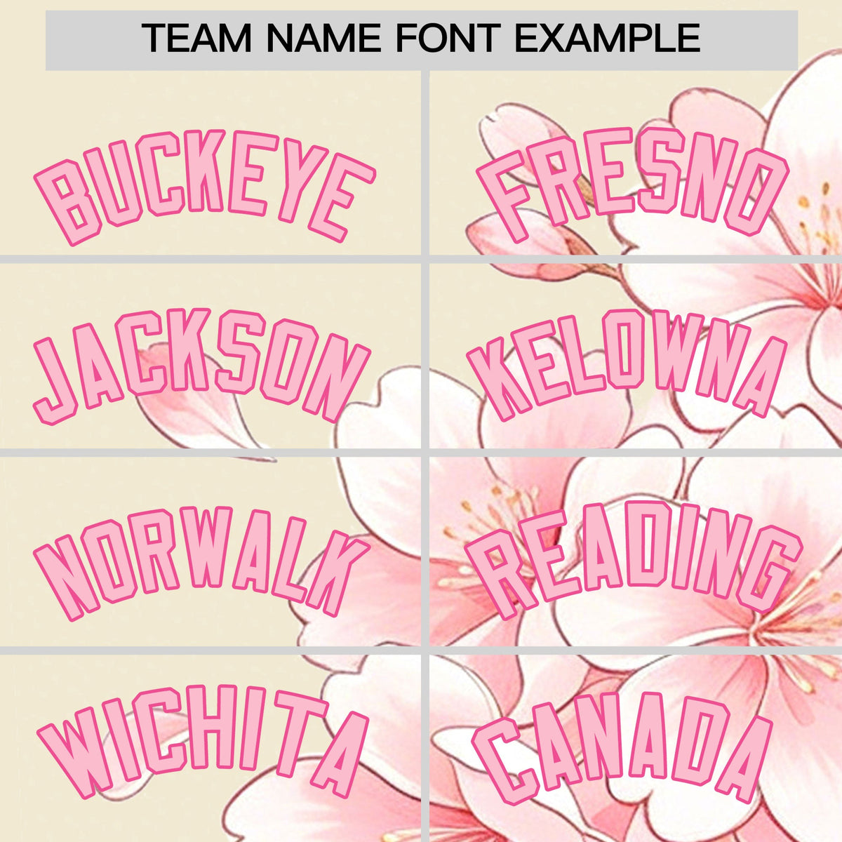 Custom Light Khaki Light Pink Pink Cherry Blossoms Personalization Moisture-Wicking T-shirt| KXKSHOP