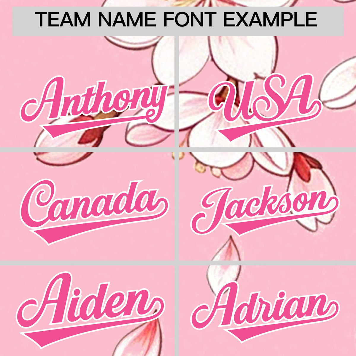 Custom Light Pink White Pink Cherry Blossoms Personalization Moisture-Wicking T-shirt| KXKSHOP