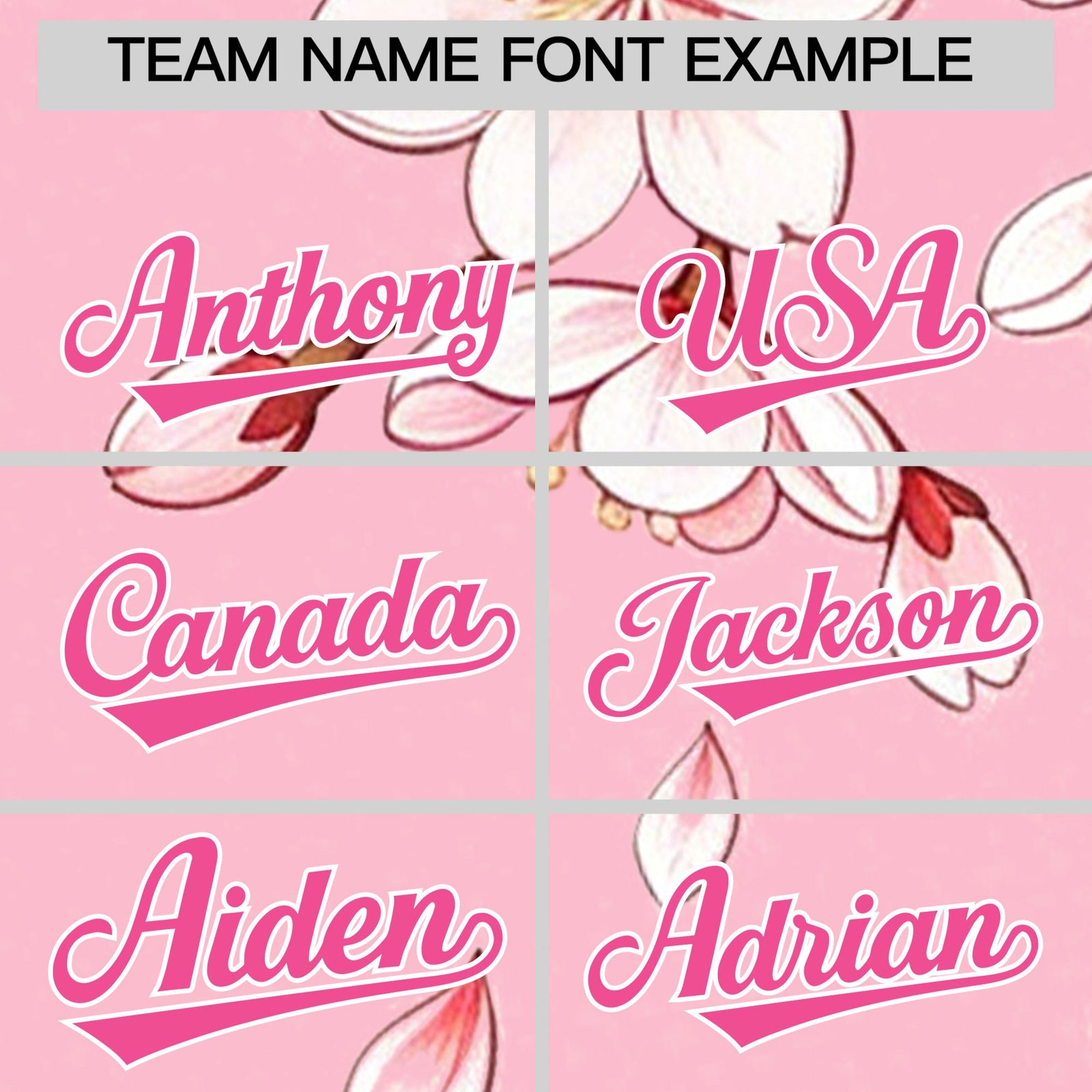 Custom Light Pink White Pink Cherry Blossoms Personalization Moisture-Wicking T-shirt| KXKSHOP