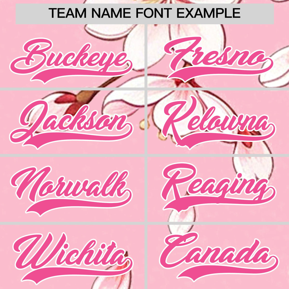 Custom Light Pink White Pink Cherry Blossoms Personalization Moisture-Wicking T-shirt| KXKSHOP