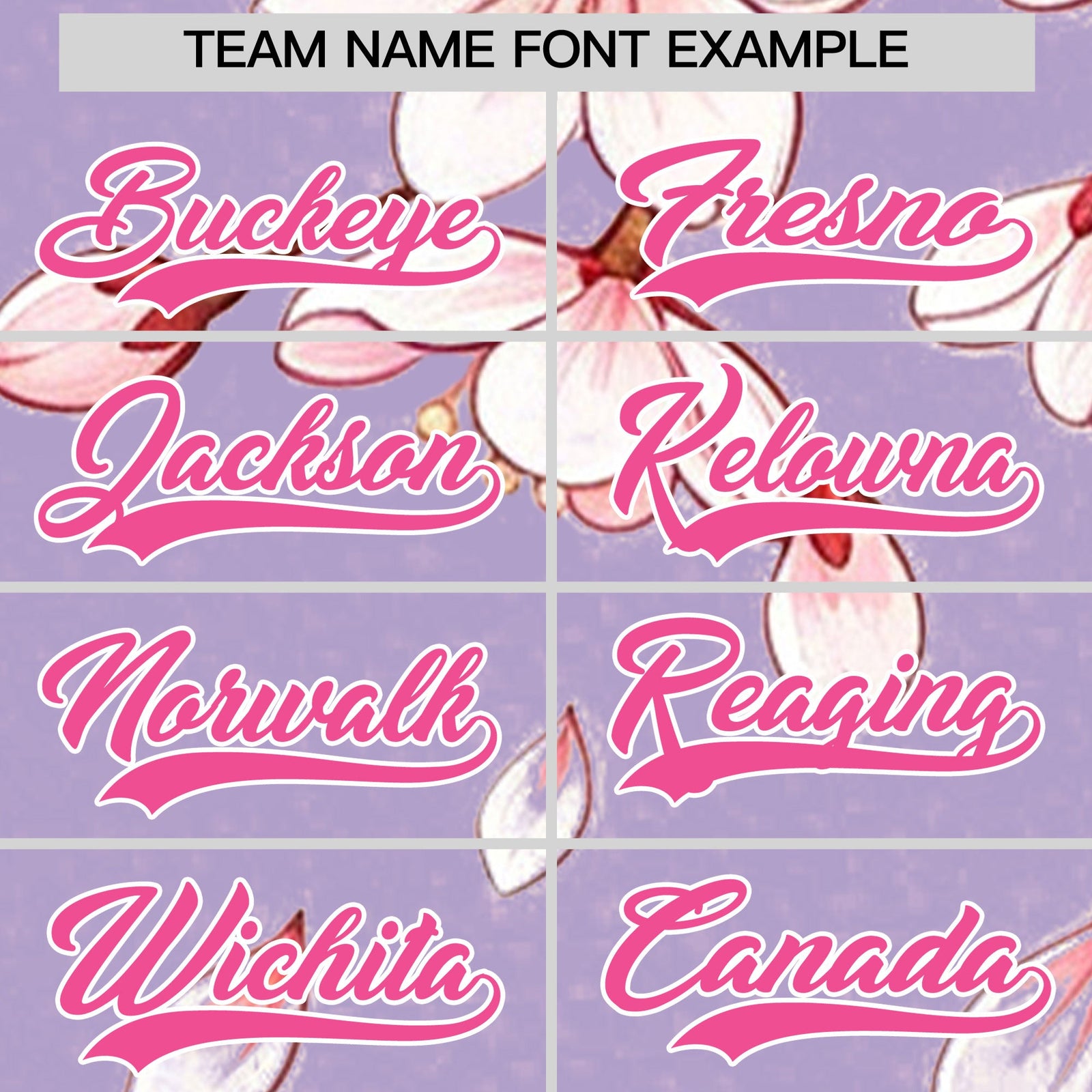 Custom Light Purple Pink White Cherry Blossoms Personalization Stretch Fabric T-shirt| KXKSHOP