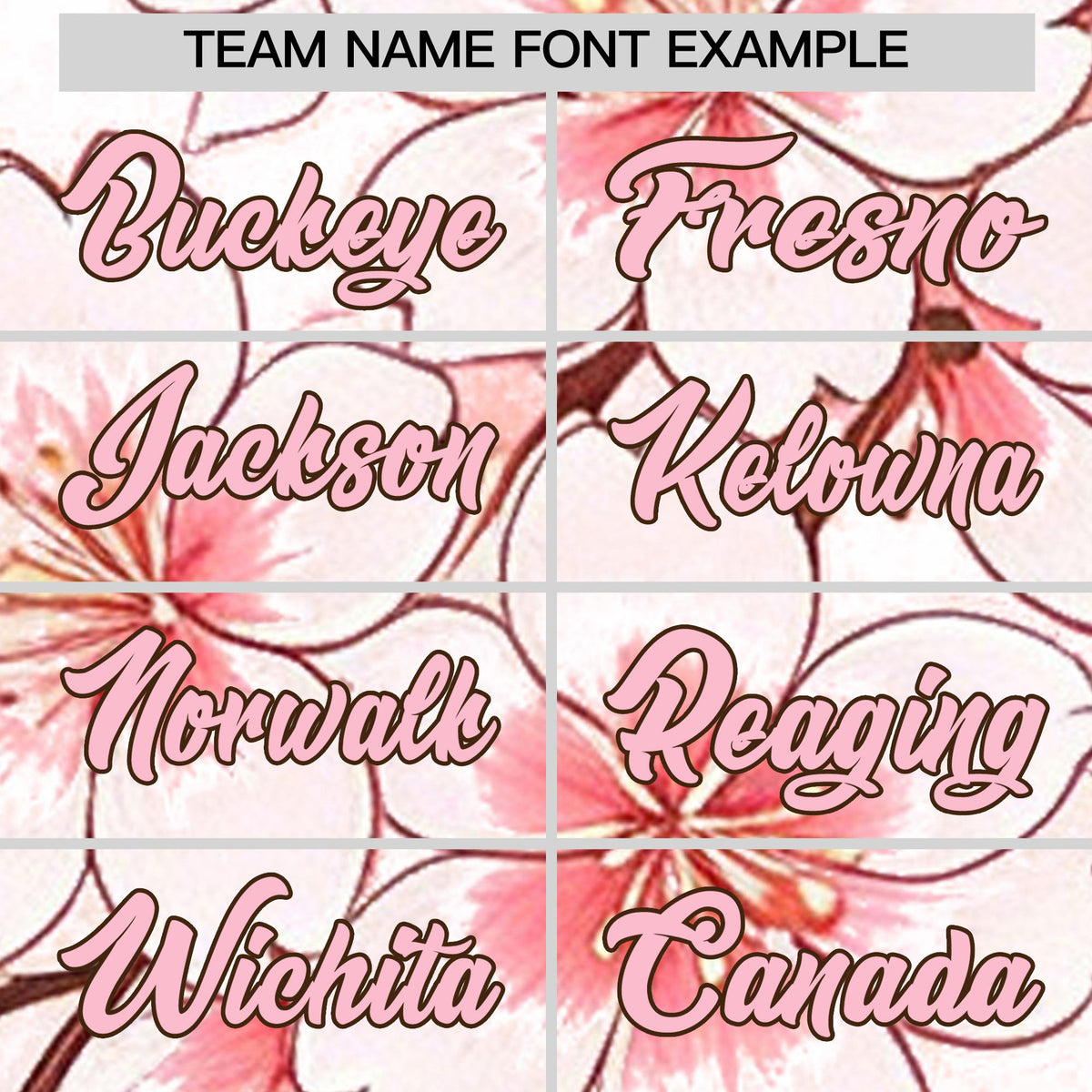 Custom White Light Pink Light Brown Cherry Blossoms Personalization Moisture-Wicking T-shirt| KXKSHOP