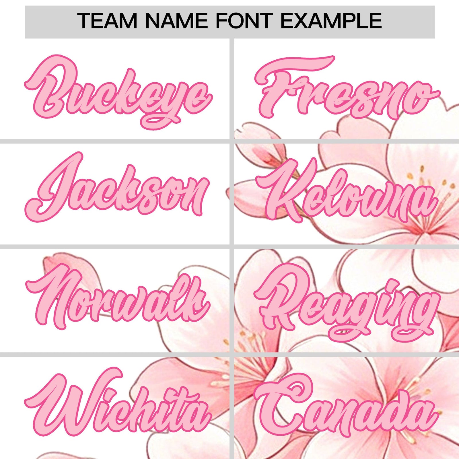 Custom White Light Pink Pink Cherry Blossoms Personalization Moisture-Wicking T-shirt| KXKSHOP