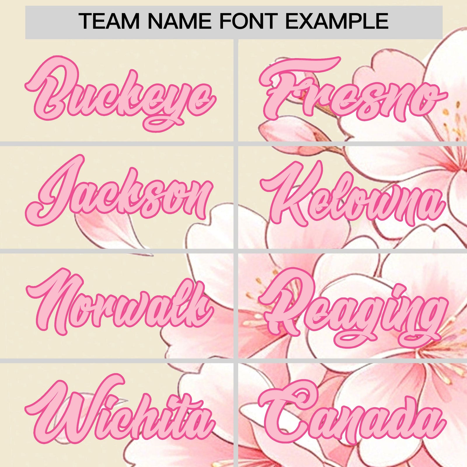 Custom Light Khaki Light Pink Pink Cherry Blossoms Personalization Moisture-Wicking T-shirt| KXKSHOP