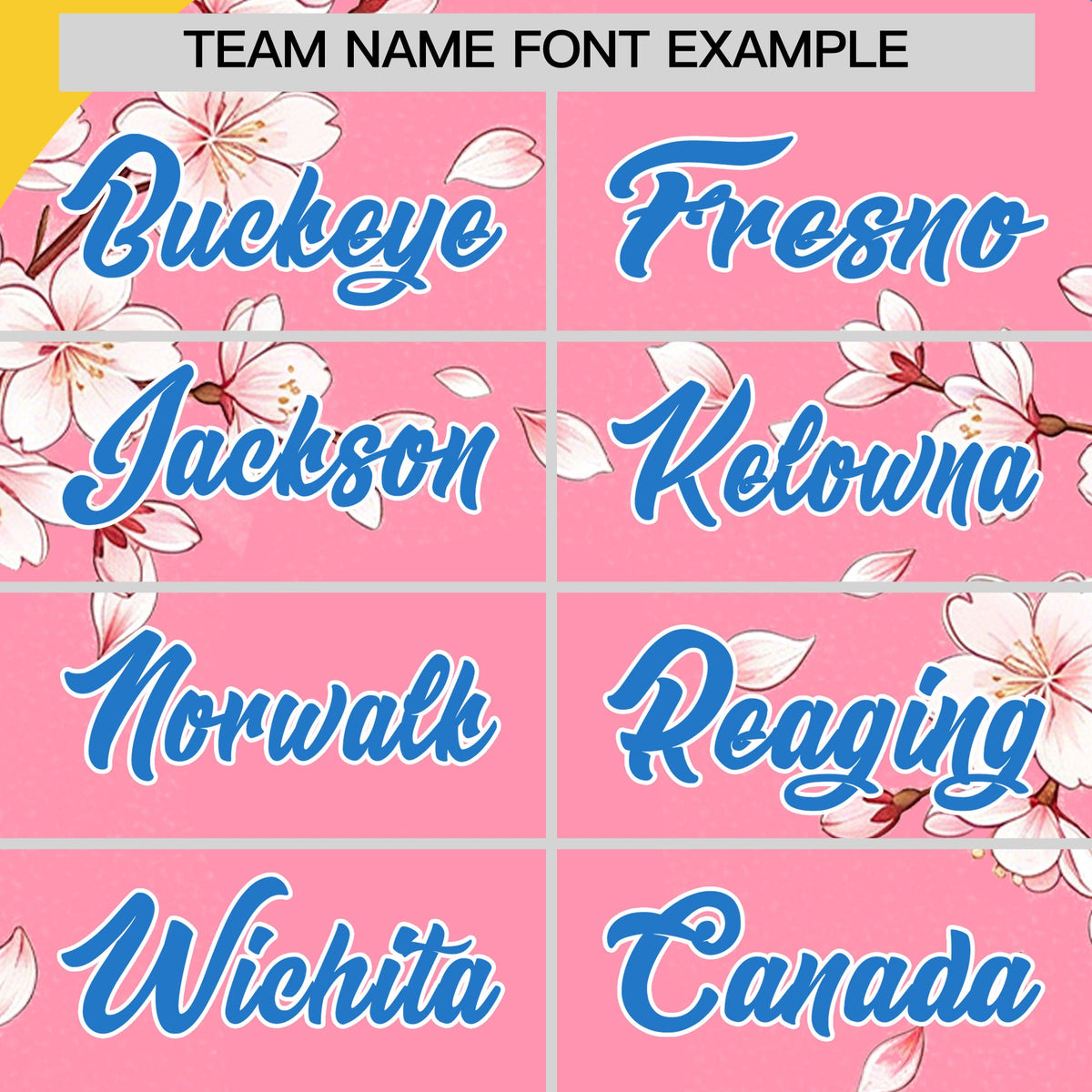 Custom Light Pink Light Blue Gold Cherry Blossoms Personalization Stretch Fabric T-shirt| KXKSHOP