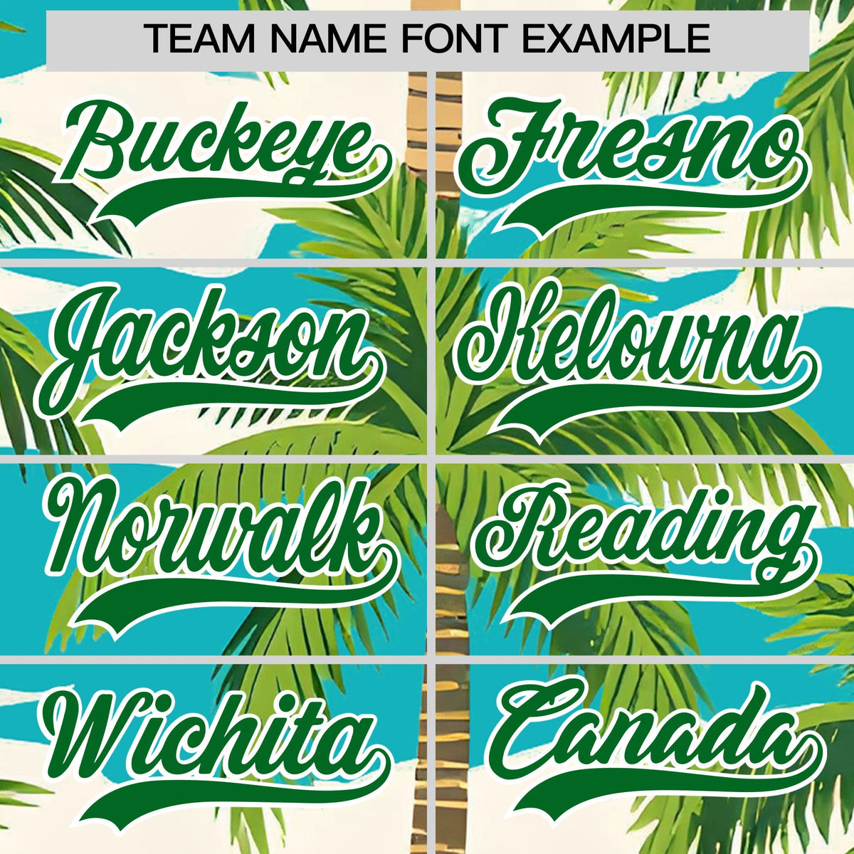 Custom Kelly Green White Graffiti Pattern Hawaiian Style T-shirt| KXKSHOP
