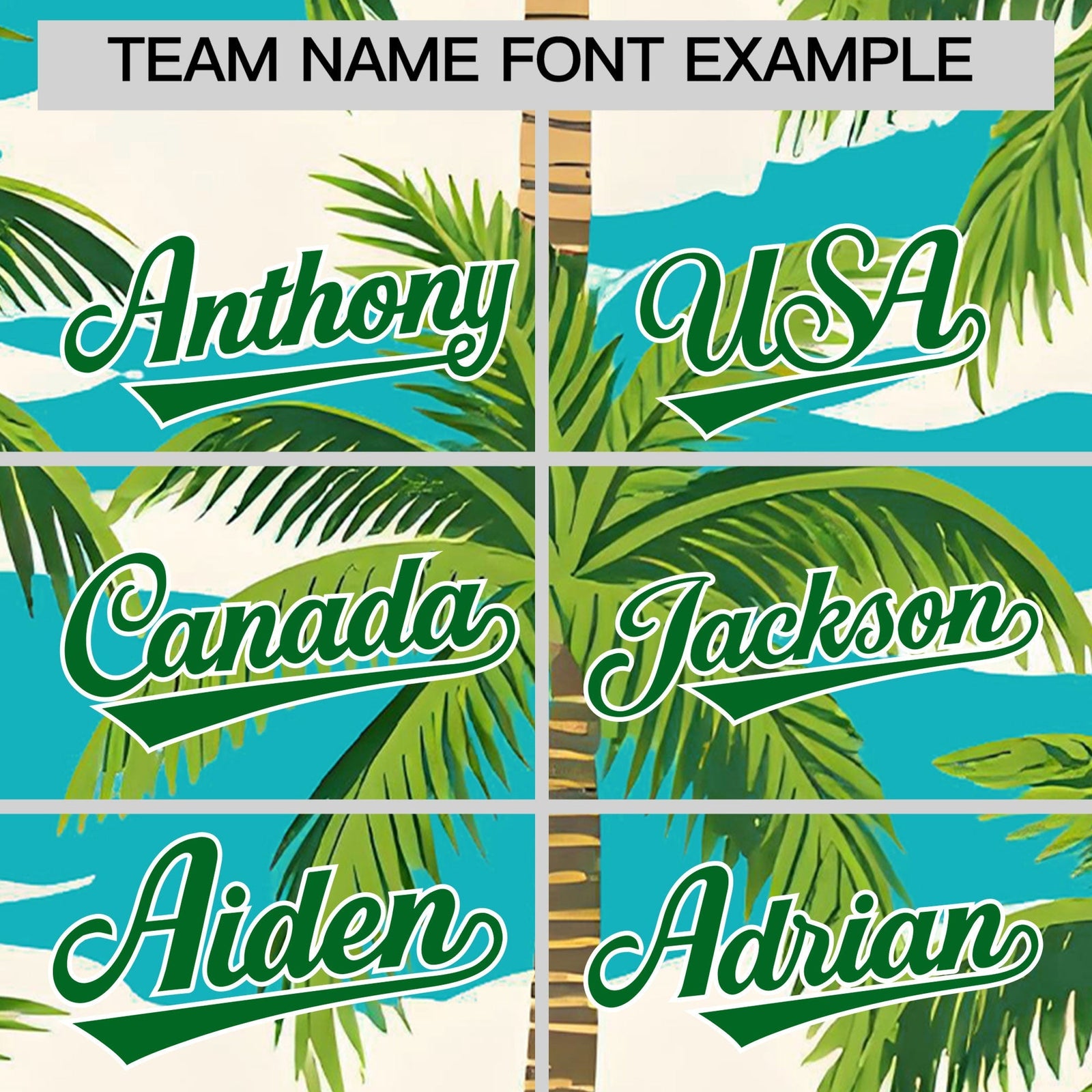 Custom Kelly Green White Graffiti Pattern Hawaiian Style T-shirt| KXKSHOP