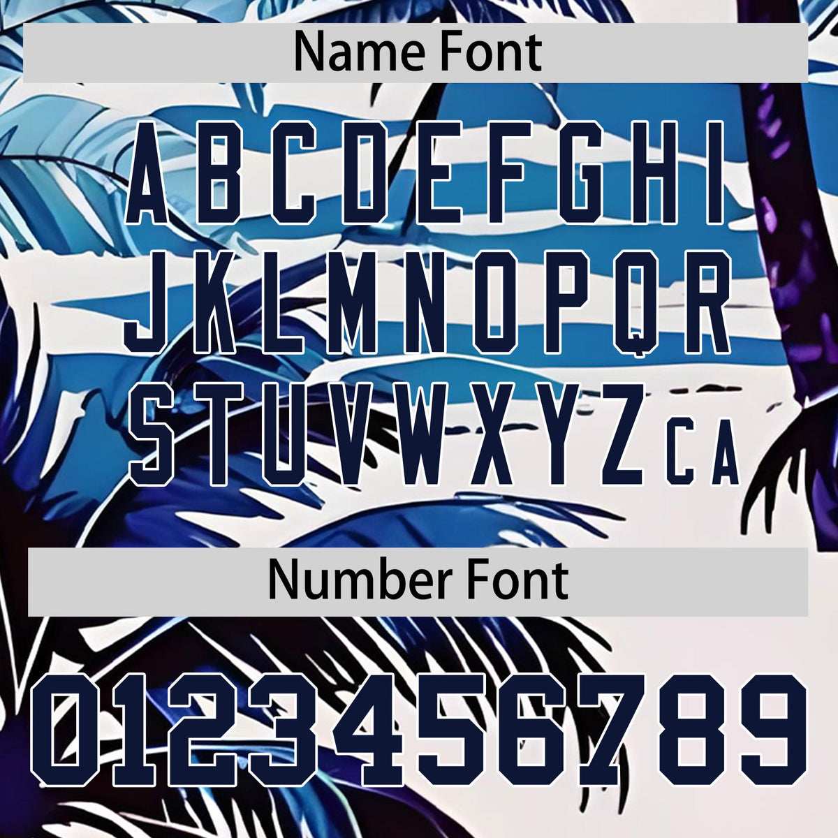 Custom Navy White Graffiti Pattern Hawaiian Style T-shirt| KXKSHOP