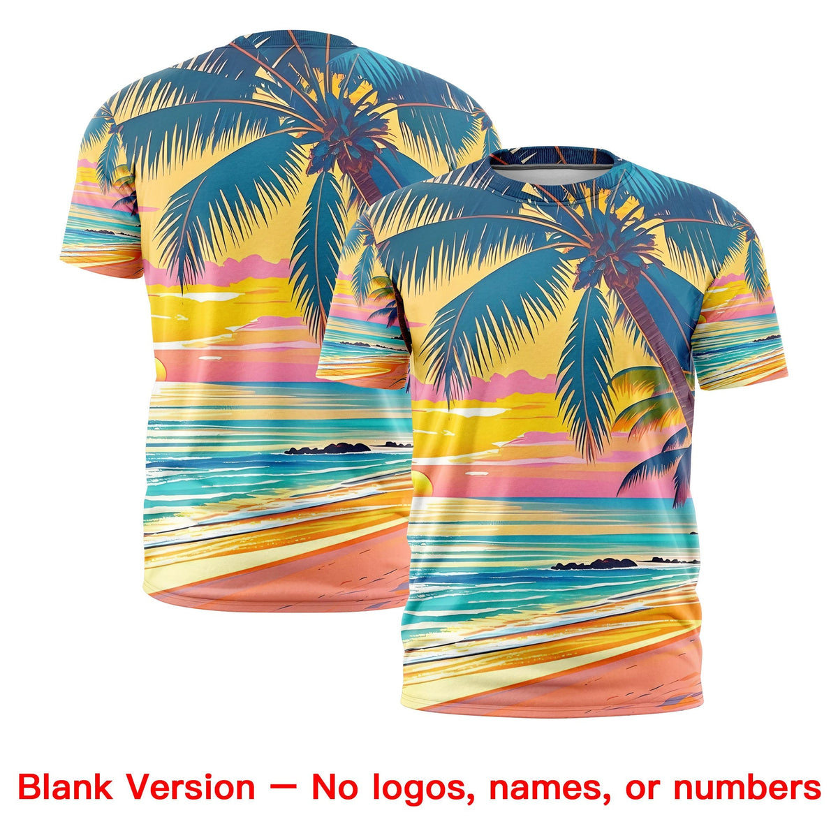 Custom Midnight Blue White Graffiti Pattern Hawaiian Style T-shirt| KXKSHOP