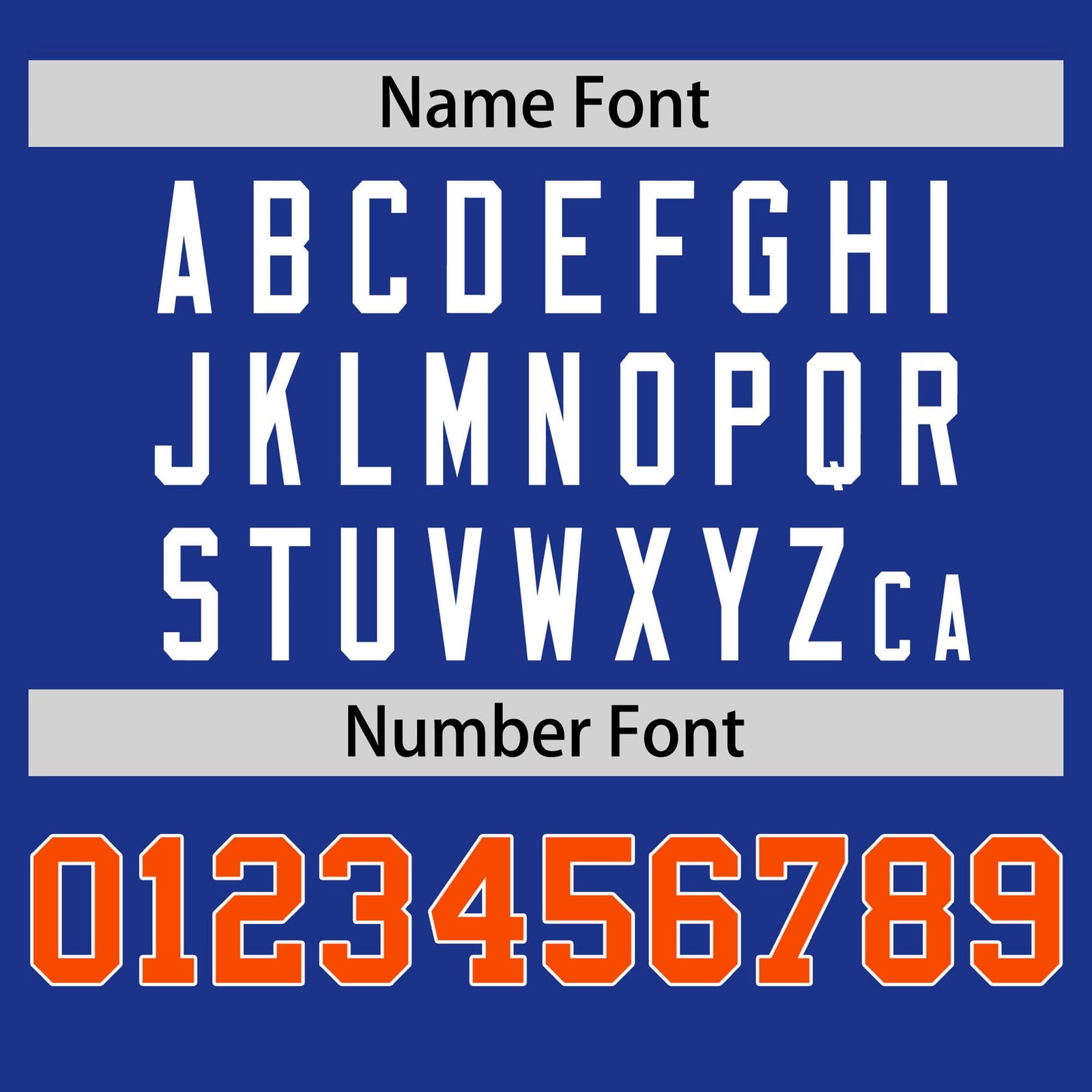 Custom Royal Blue Orange Classic Style Stripe Fashion T-shirt| KXKSHOP