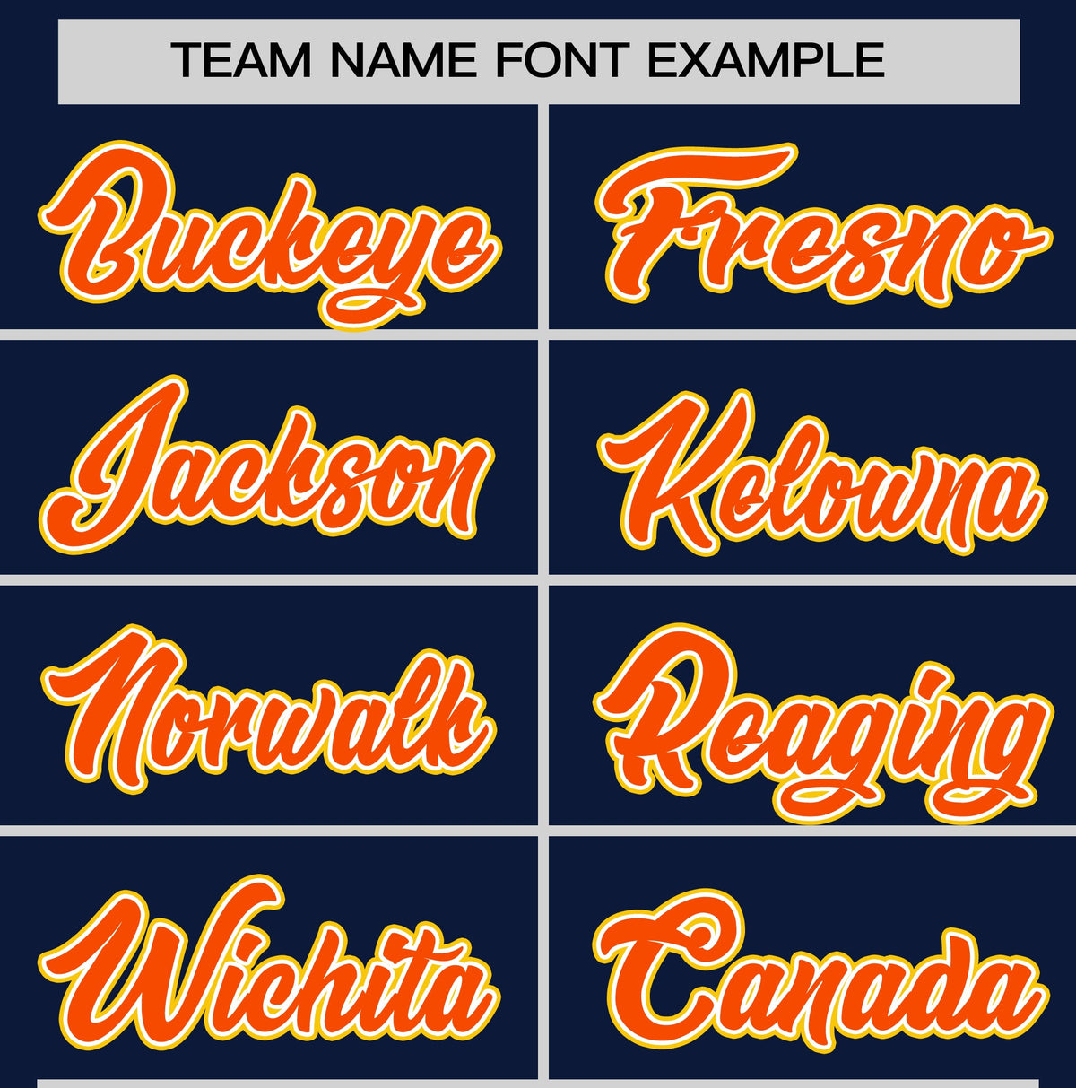 Custom Navy Orange Classic Style Stripe Fashion T-shirt| KXKSHOP
