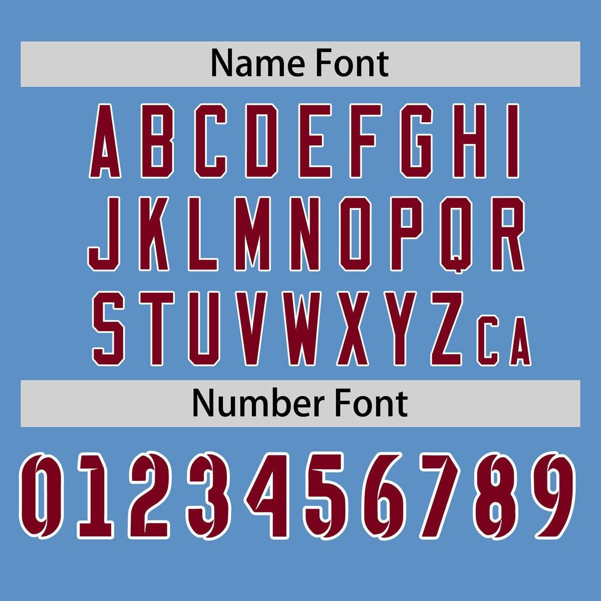 Custom Light Blue Crimson-White Crew Neck Personalized Raglan Long Sleeve Performance T-Shirt