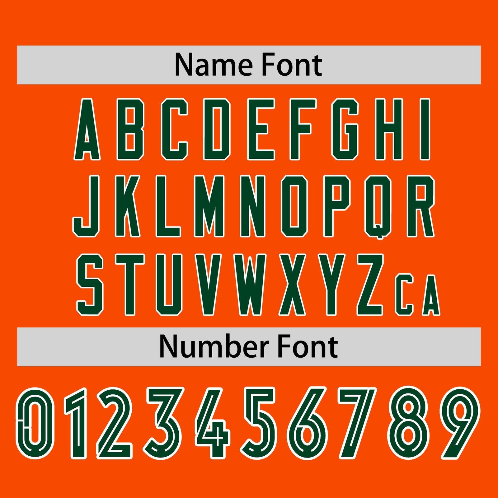 Custom Orange Green White Crew Neck Personalized Raglan Long Sleeve Performance T-shirt