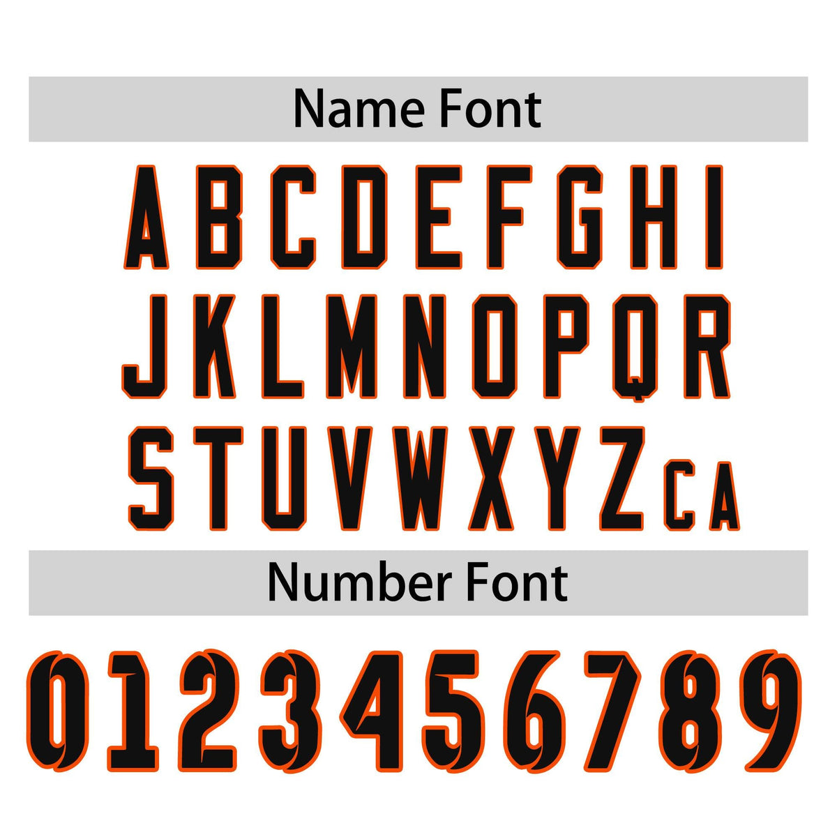 Custom White Orange Black Crew Neck Personalized Raglan Long Sleeve Performance T-shirt