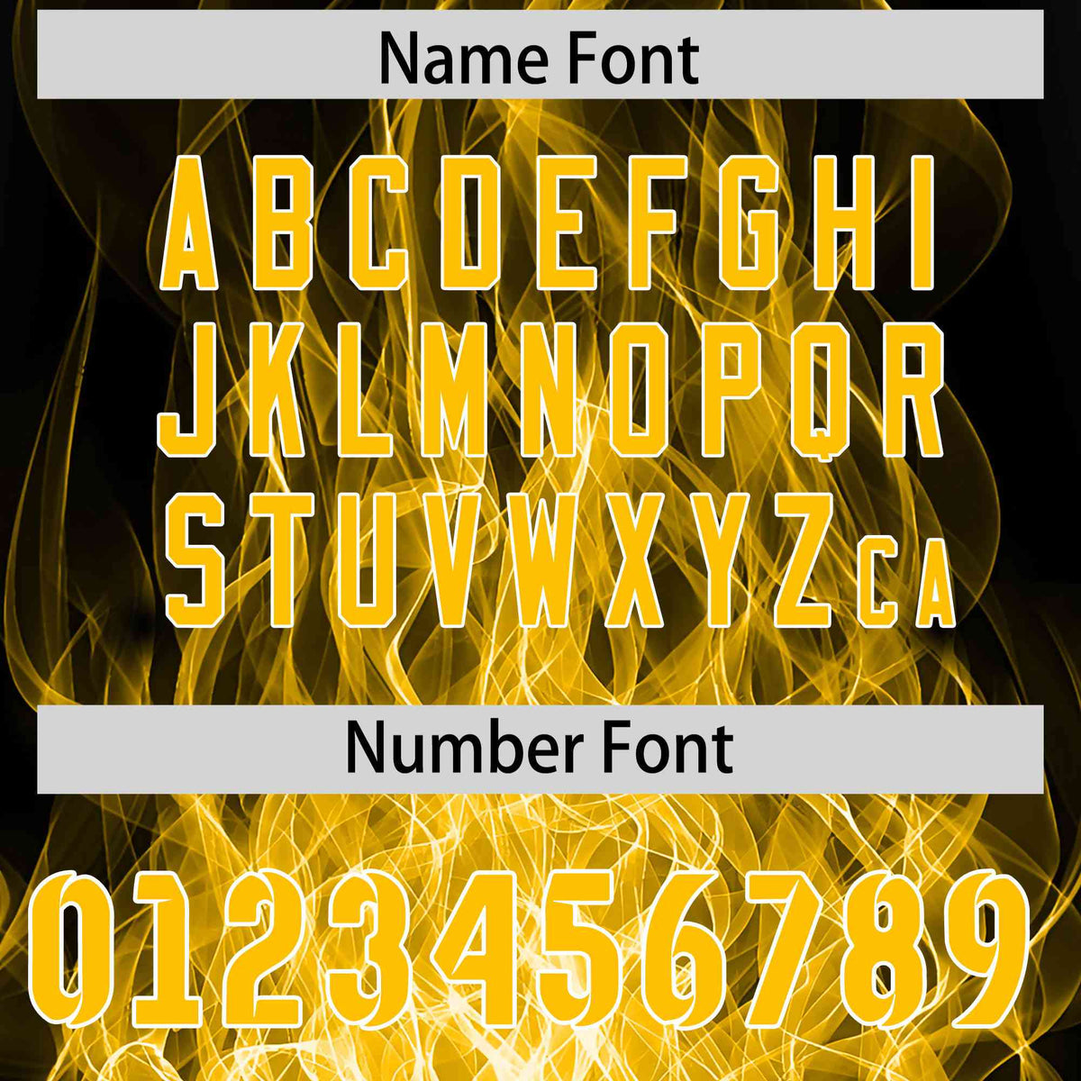 Custom Black Yellow Colorful Flame Pattern Long Sleeve Performance T-Shirt