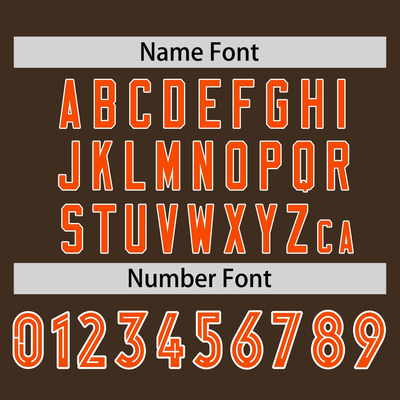 Custom Brown Orange Crew Neck Raglan Long Sleeve Performance T-Shirt