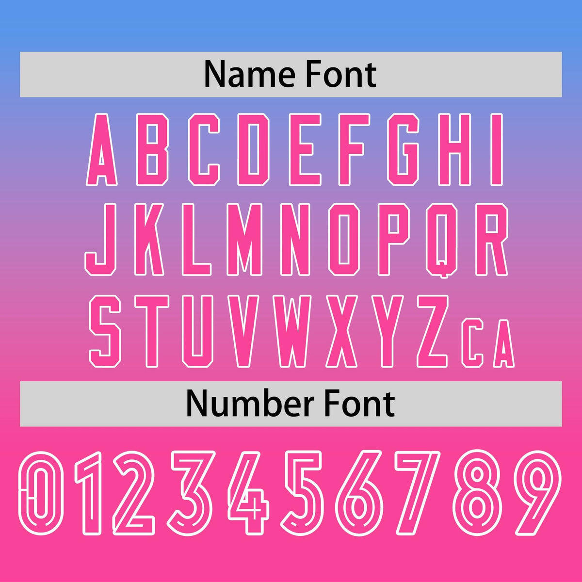 Custom Powder Blue-Pink Gradient Fashion Design Long Sleeve Performance T-Shirt