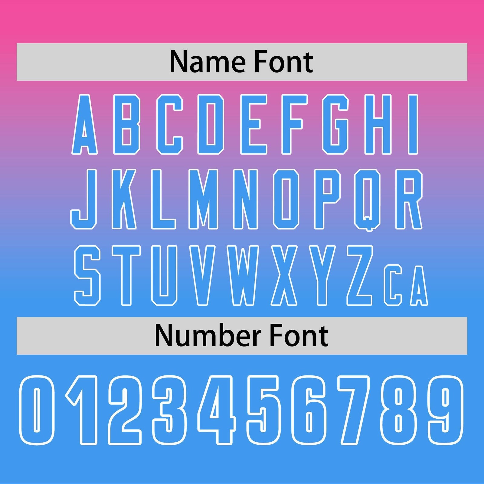 Custom Pink-Powder Blue Gradient Fashion Design Long Sleeve Performance T-Shirt