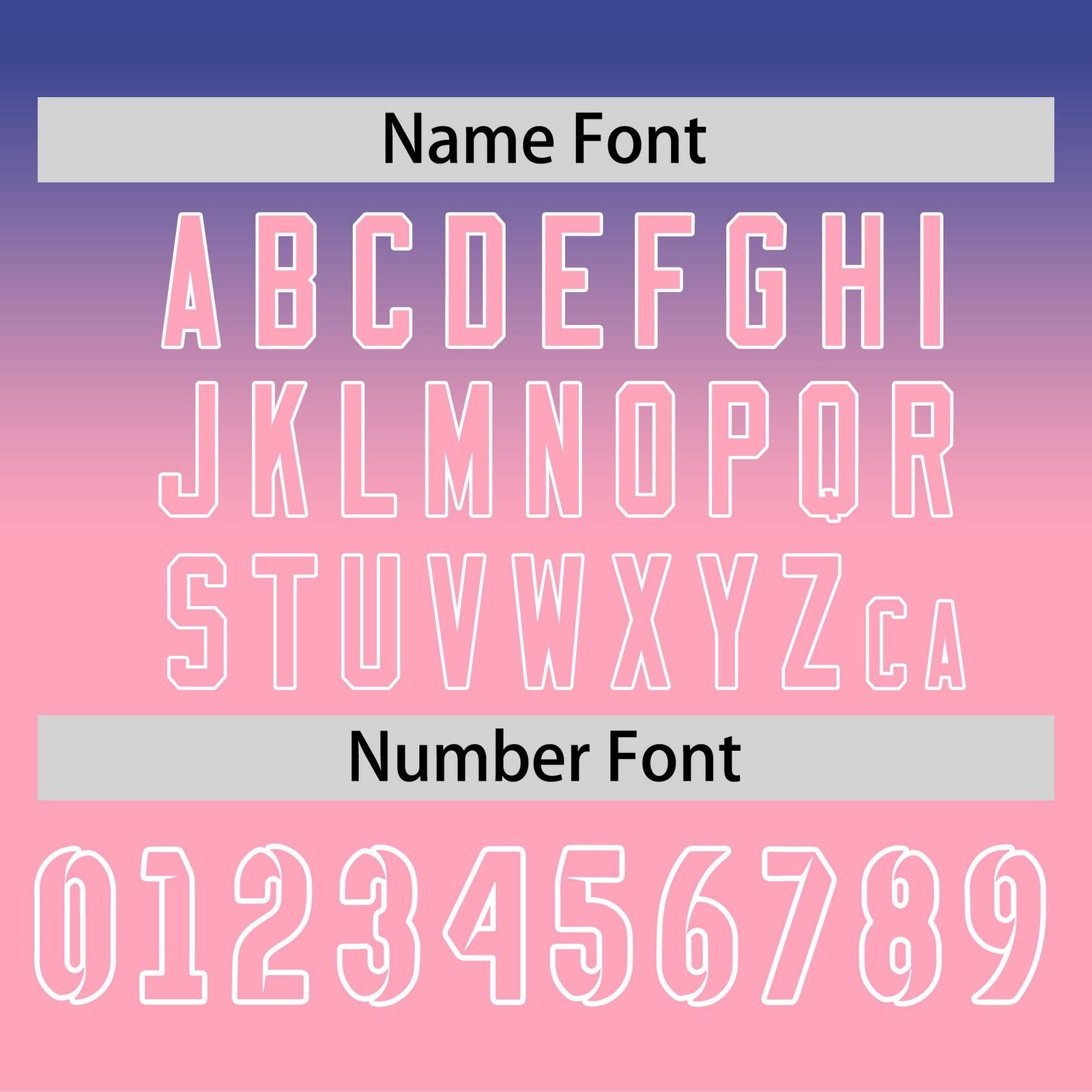 Custom Royal-Light Pink Gradient Fashion Design Long Sleeve Performance T-Shirt