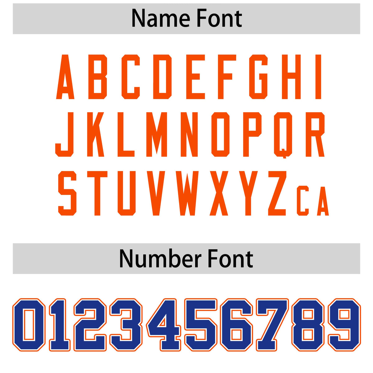 Custom Royal Blue Orange White Reversible Raglan Sleeves Moisture-Wicking T-shirt| KXKSHOP