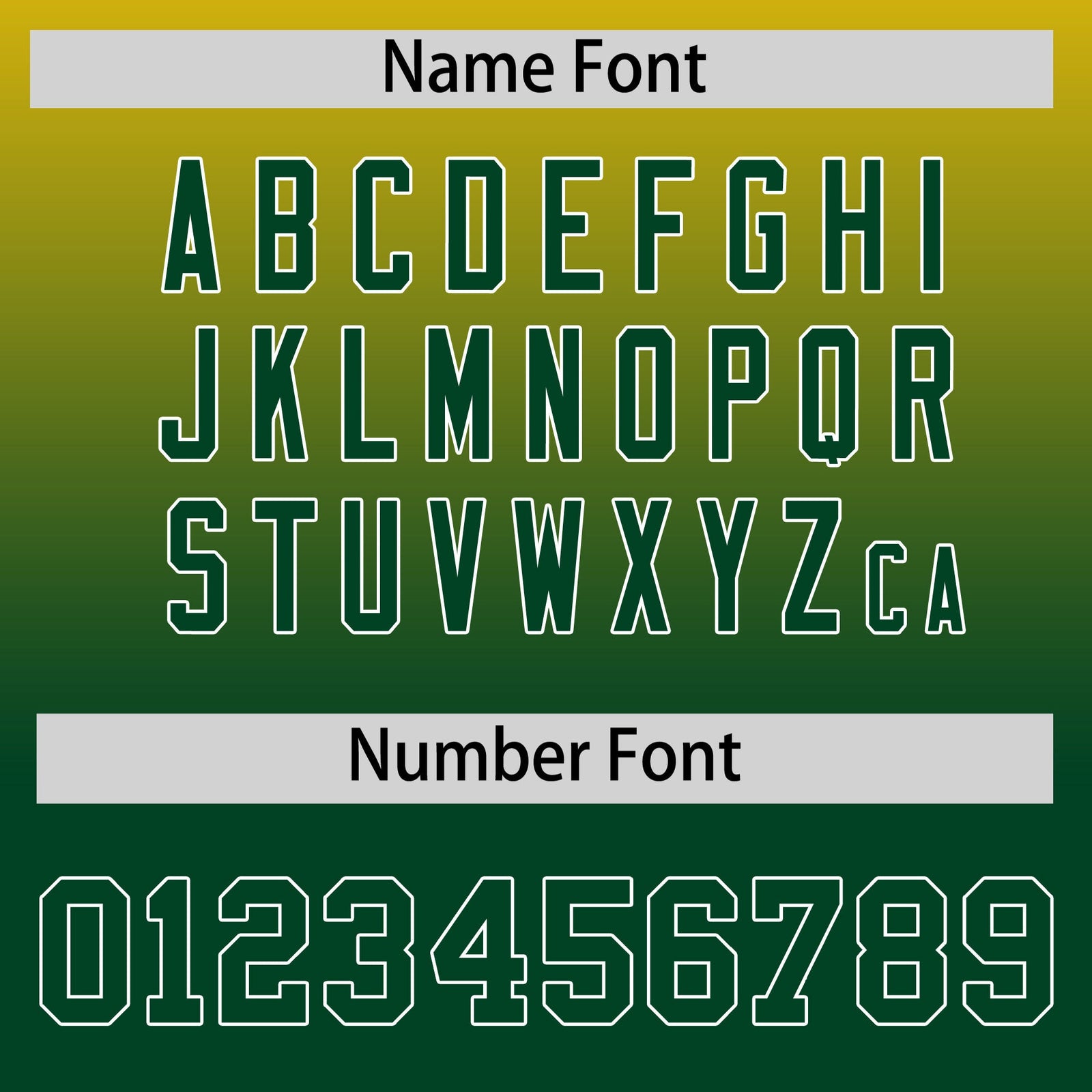 Custom Dark Green Gold Gradient Fashion Reversible Quick Dry T-shirt| KXKSHOP
