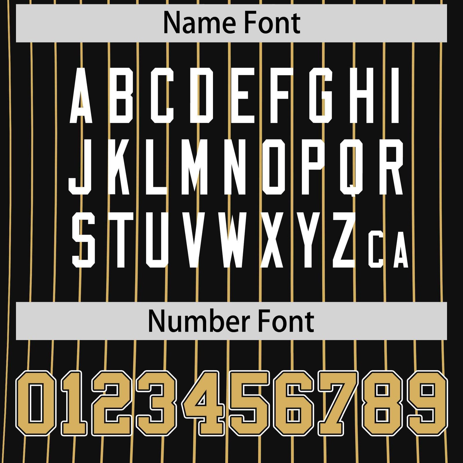 Custom Old Gold Black White Reversible Stripe Fashion T-shirt| KXKSHOP