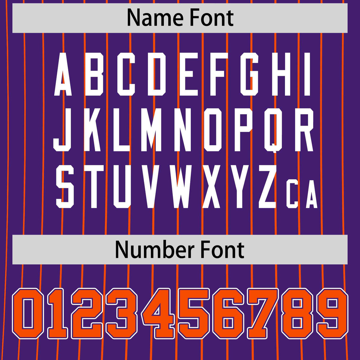 Custom Orange Purple White Reversible Stripe Fashion T-shirt| KXKSHOP