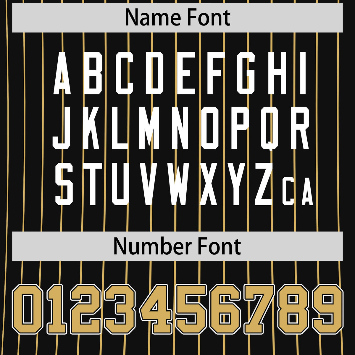 Custom Old Gold Black White Reversible Stripe Fashion T-shirt| KXKSHOP