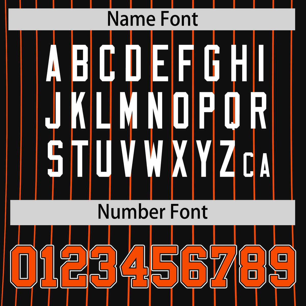 Custom Orange Black White Reversible Stripe Fashion T-shirt| KXKSHOP
