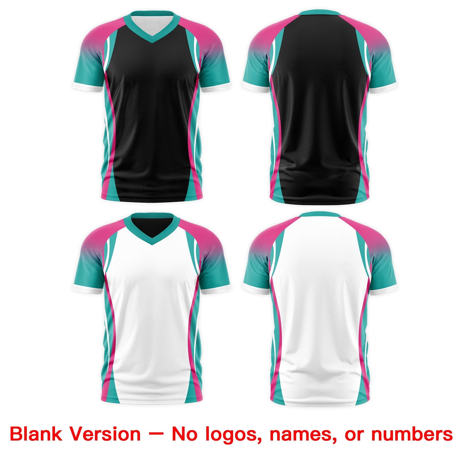 Custom Black Rose Red Aqua Reversible Wrinkle-Resistant T-shirt| KXKSHOP