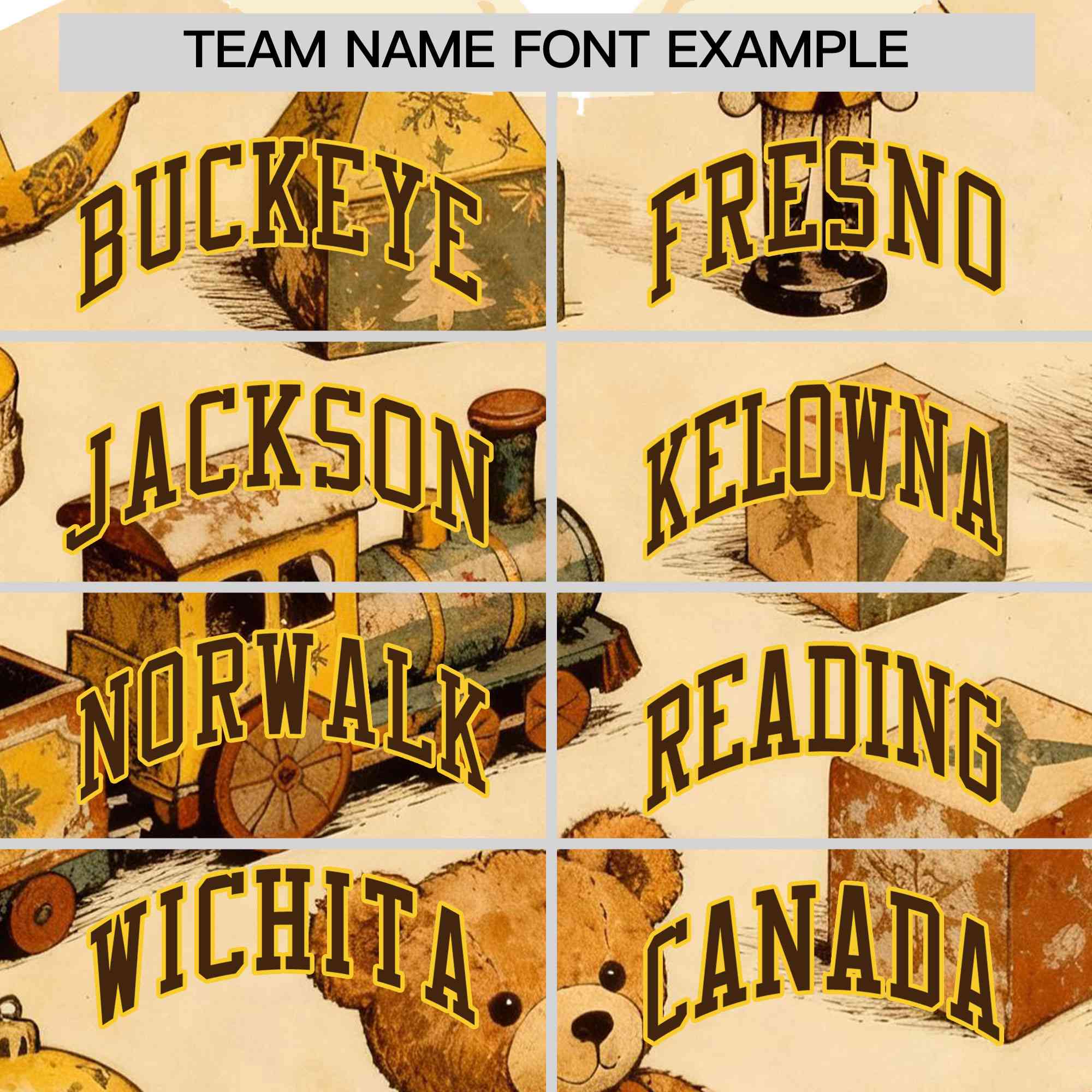 Custom Cream Light Brown Christmas Graffiti Pattern Athletic Pullover Hoodie