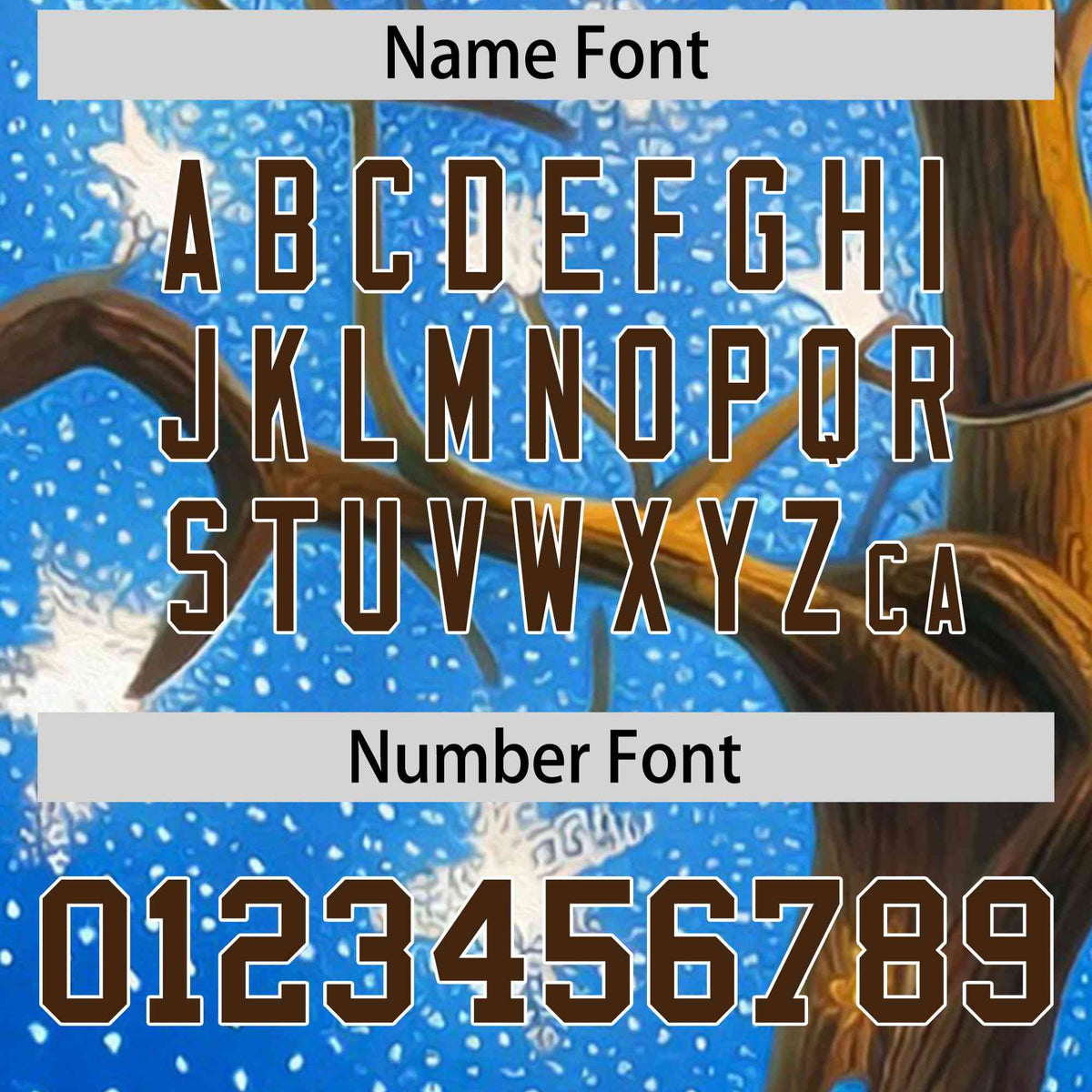 Custom Powder Blue Light Brown Christmas Graffiti Pattern Athletic Full-Zip Hoodie