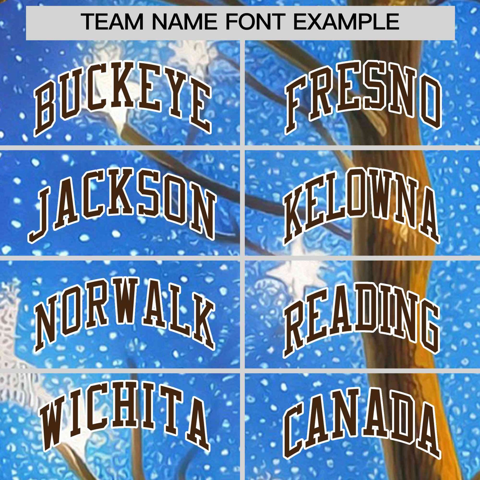 Custom Powder Blue Light Brown Christmas Graffiti Pattern Athletic Full-Zip Hoodie